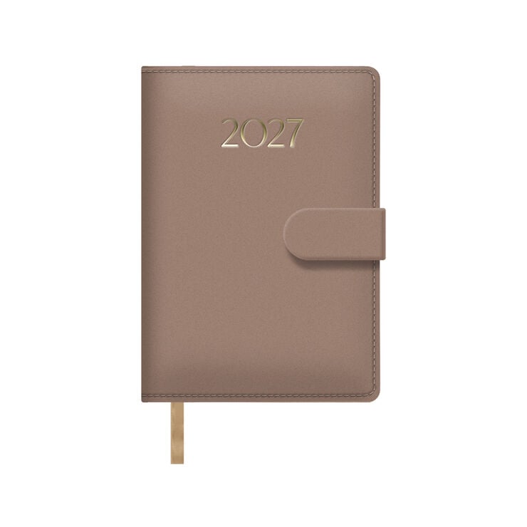 Agenda Dohe Pretty D&iacute;a P&aacute;gina Catal&aacute;n 2027 Beige