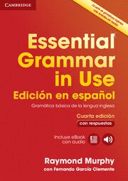 Essential Grammar in Use Book + Answers + EBook Spanish Edition