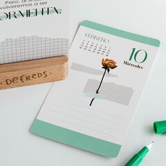Calendario Sobremesa Tarjetas Tantanfan Castellano 2027 Defreds