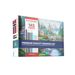 Set Dibujo Starkson 145 piezas