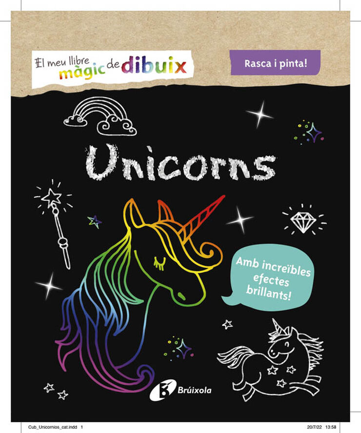 El meu llibre màgic de dibuix. Unicorns