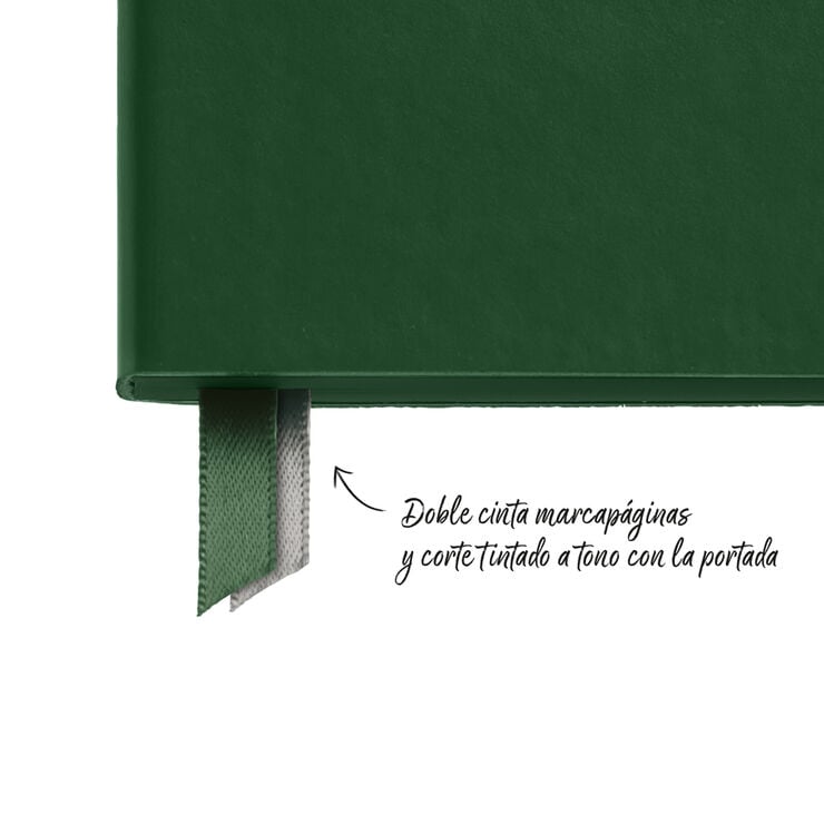 Agenda Miquelrius 145x195 Semana Vista Multiling&uuml;e 2027 Verde