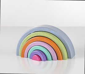 Arco Iris Apilable - 7 piezas (Ecofriendly / Eco - wood 2.0) Cefa