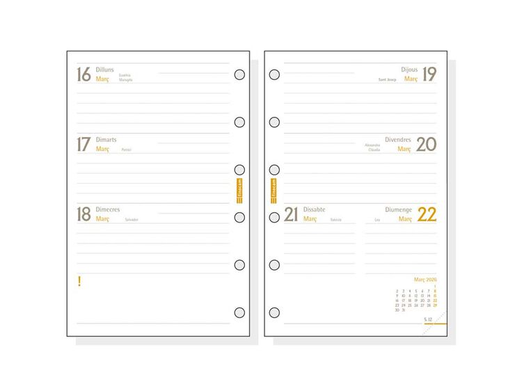 Recambio Finocam Classic 602 C299C sem/vista cat 2026