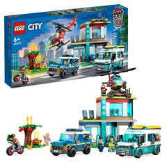 LEGO® City Central de Vehicles de Emergència 60371