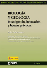 Biología y geología: investigación, inno Biología y geología: investigación, inno