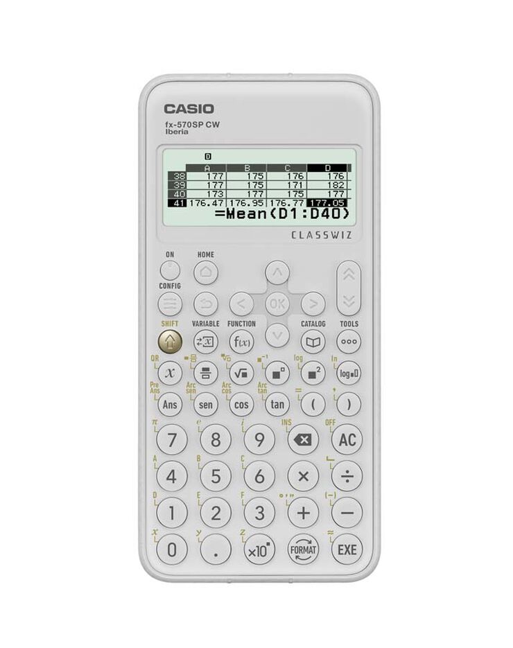 Calculadora científica Casio FX-570SP CW