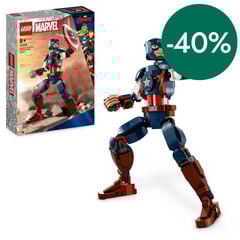 LEGO® Marvel Figura de Construcció Capità Amèrica 76258