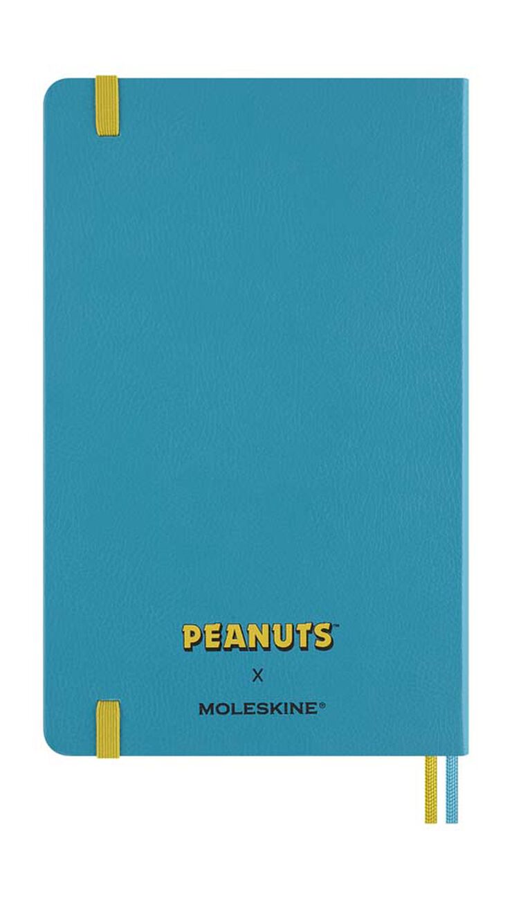 Agenda 18 meses Moleskine tapa dura sem/vista L 2025-26 Peanuts