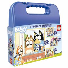 Puzle Progressius 12-16-20-25 peces Bluey