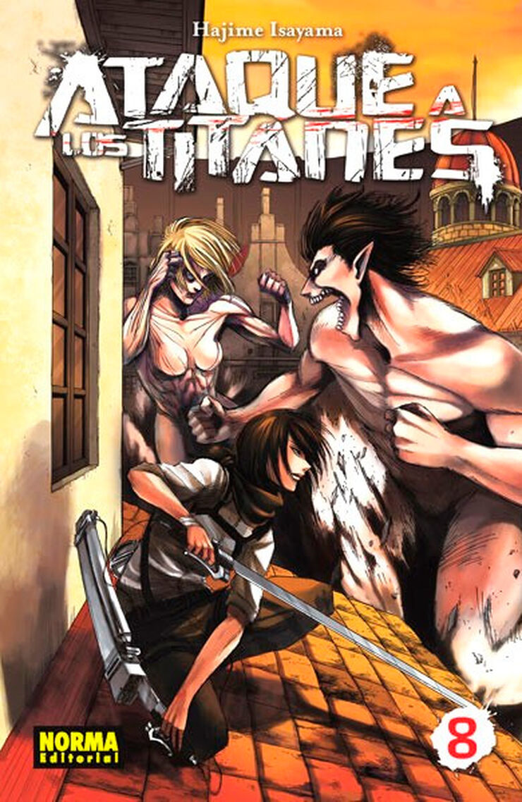Ataque a los titanes 8