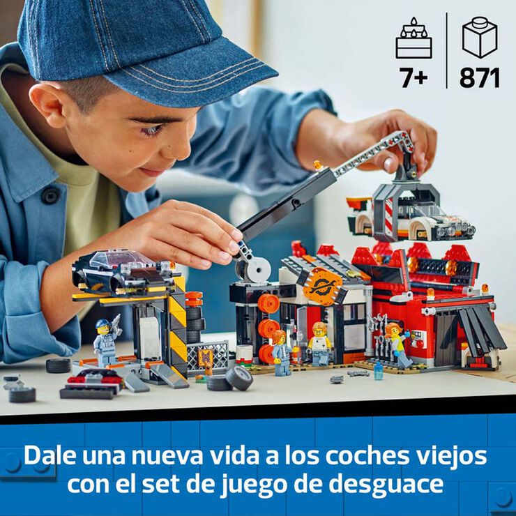 LEGO® LEGO City Desballestament amb Cotxes 60472
