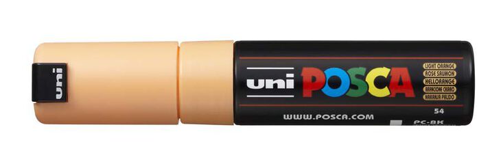 Retolador Posca PC-8K 8mm taronja clar