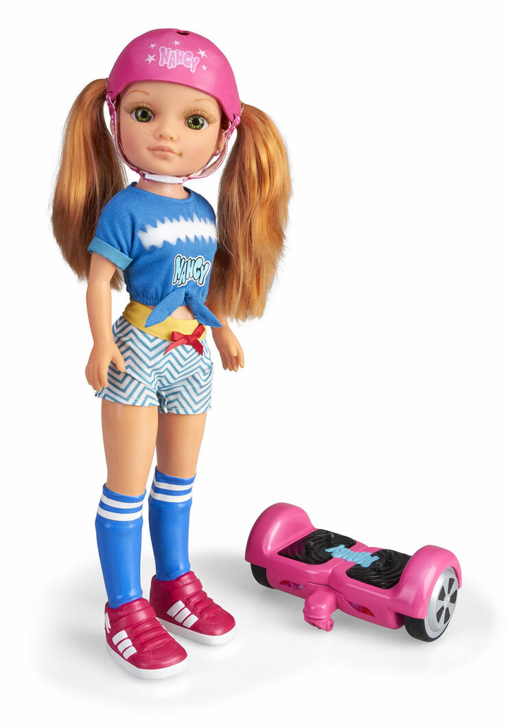 Nancy Un día con el hoverboard