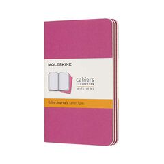 Pack 3 Llibretes Moleskine P Rosa Ratlla
