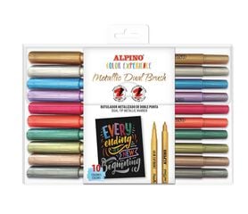 Retoladors pinzell Alpino Color Experience 10 colors