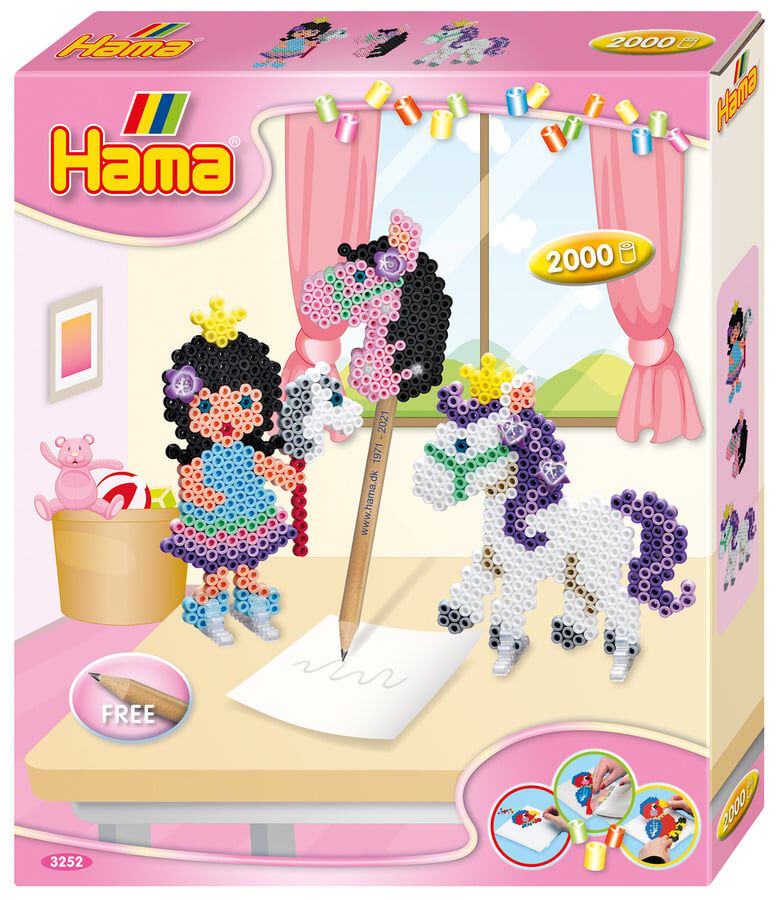 Midi Mosaic Pony 2000 peces Hama