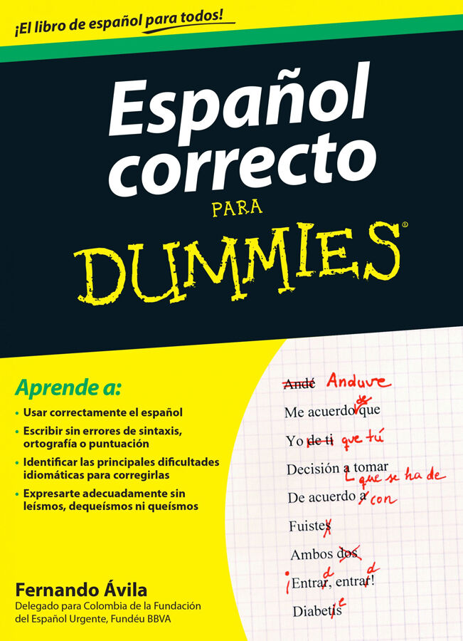 Espa&ntilde;ol correcto para Dummies