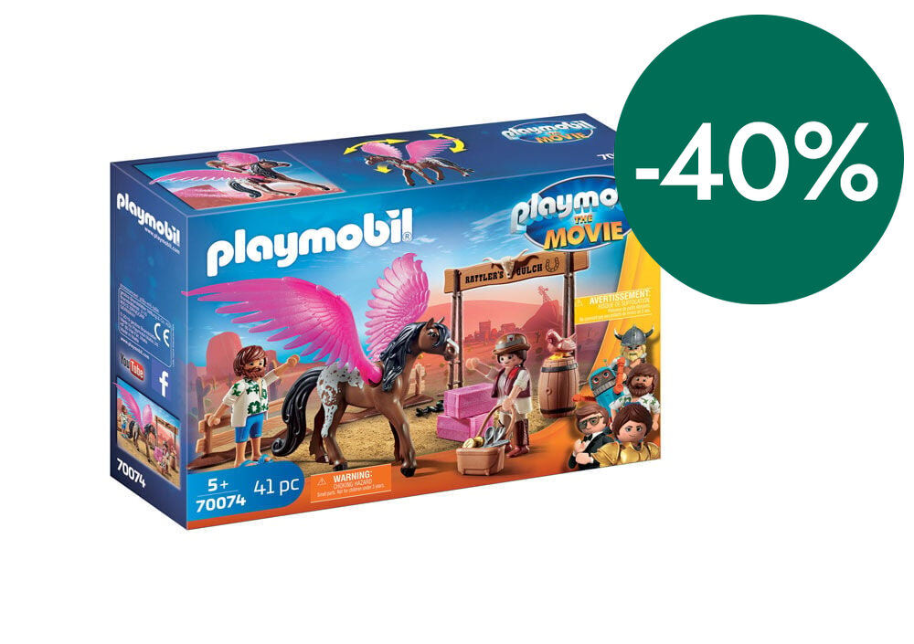 Playmobil The Movie Maria i cavall amb ales 70074