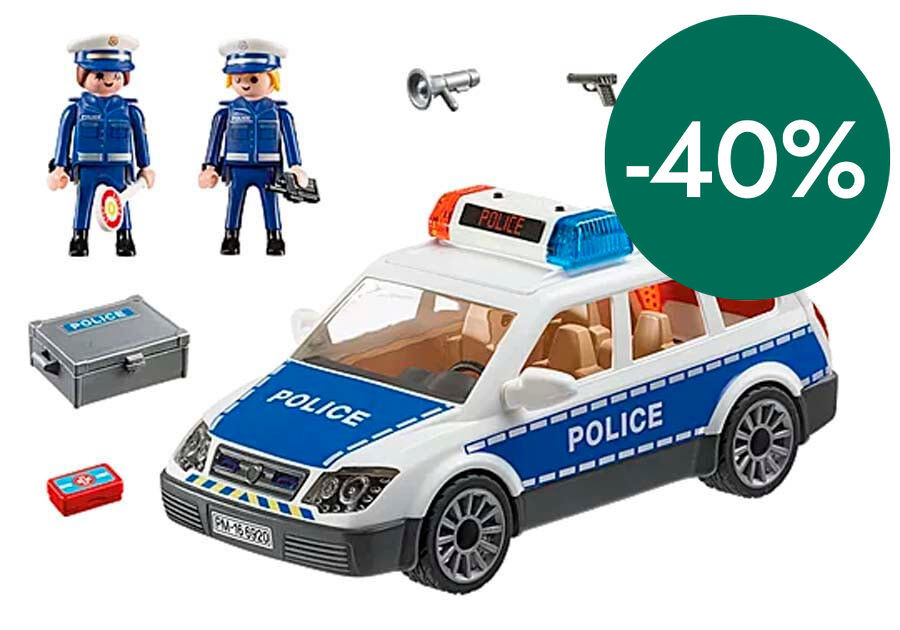 Playmobil City Action Cotxe amb llum i so