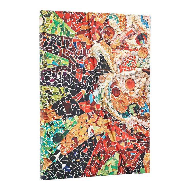Agenda Paperblanks Sol de Gaudí Midi apaïsada setm/vista cas 2026