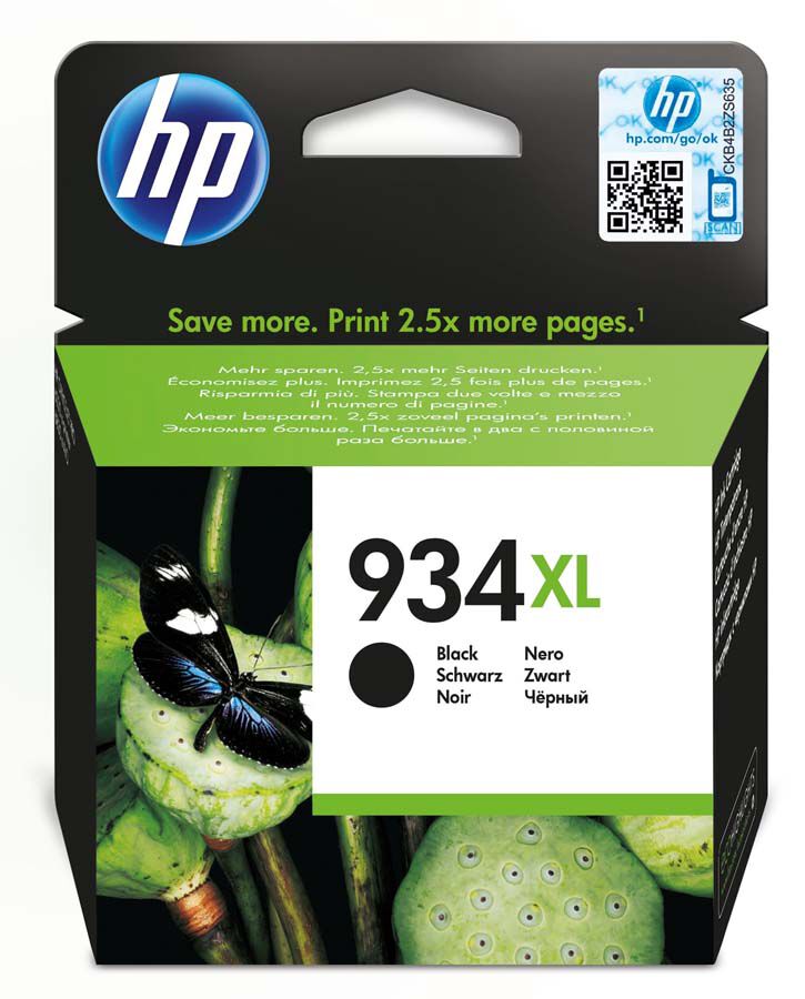 Cartucho original HP 934XL negro - C2P23AE
