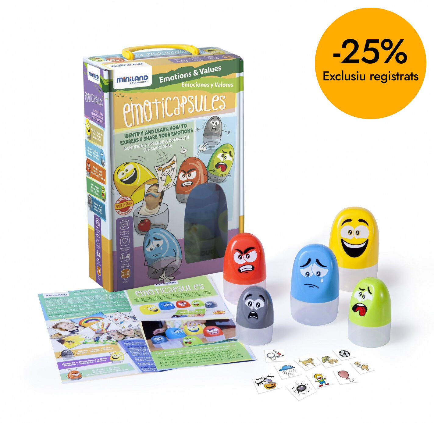 Emoticapsulas Miniland