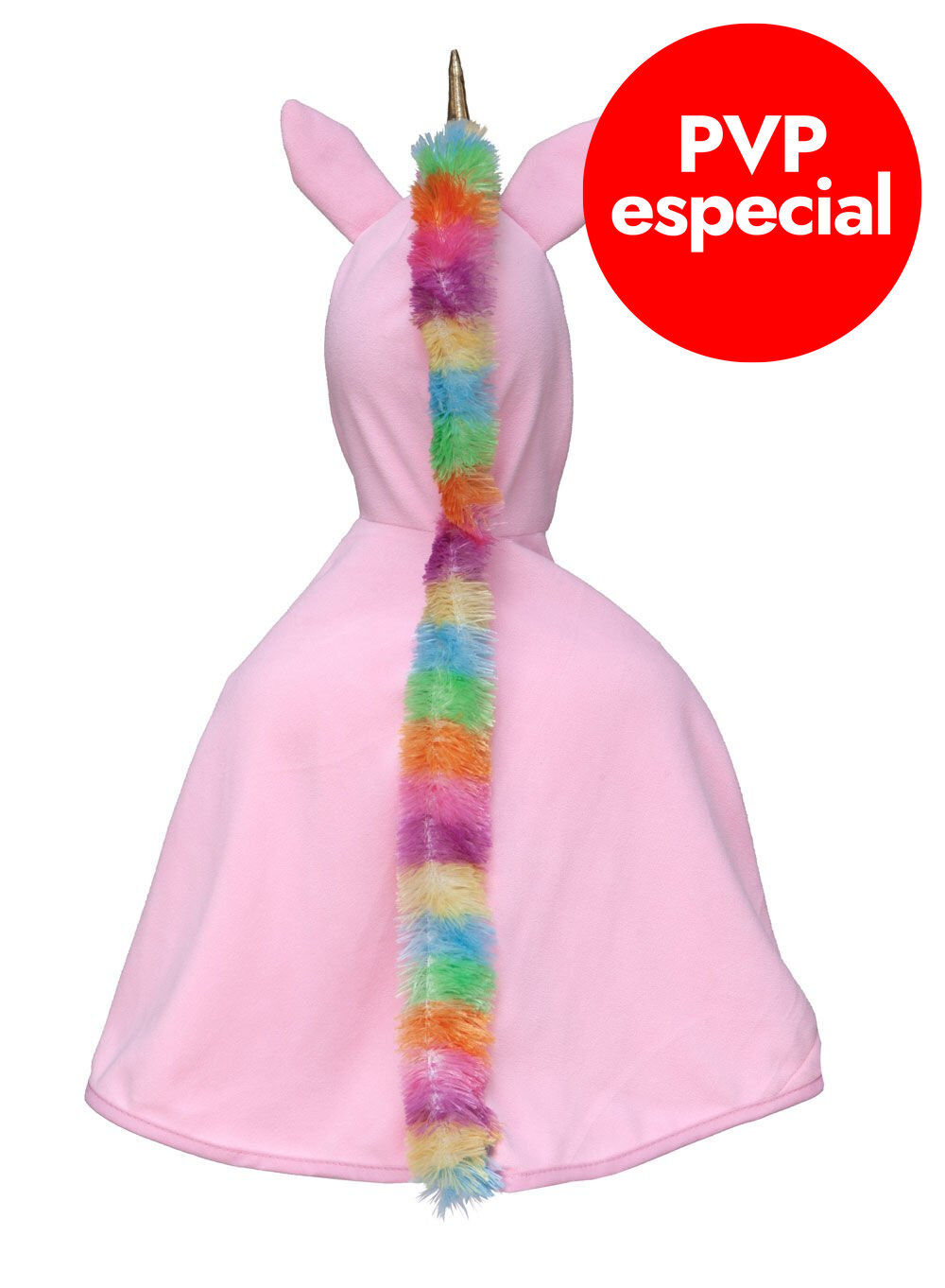 Capa Unicorn Baby rosa De 1 a 2 anys