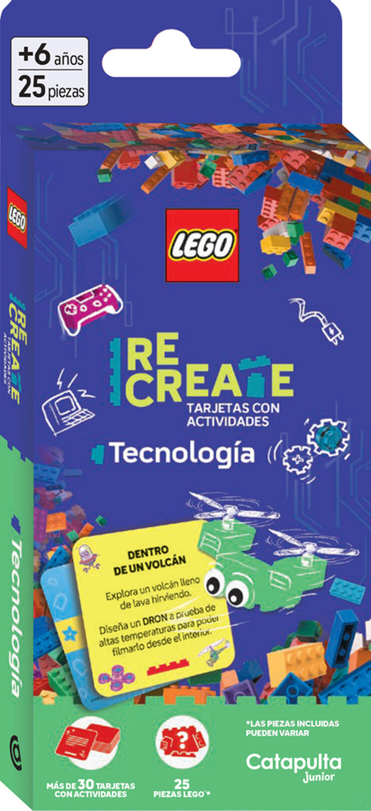 Lego Books. Recreate. Tecnolog&iacute;a