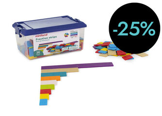 Set de fracciones con listones