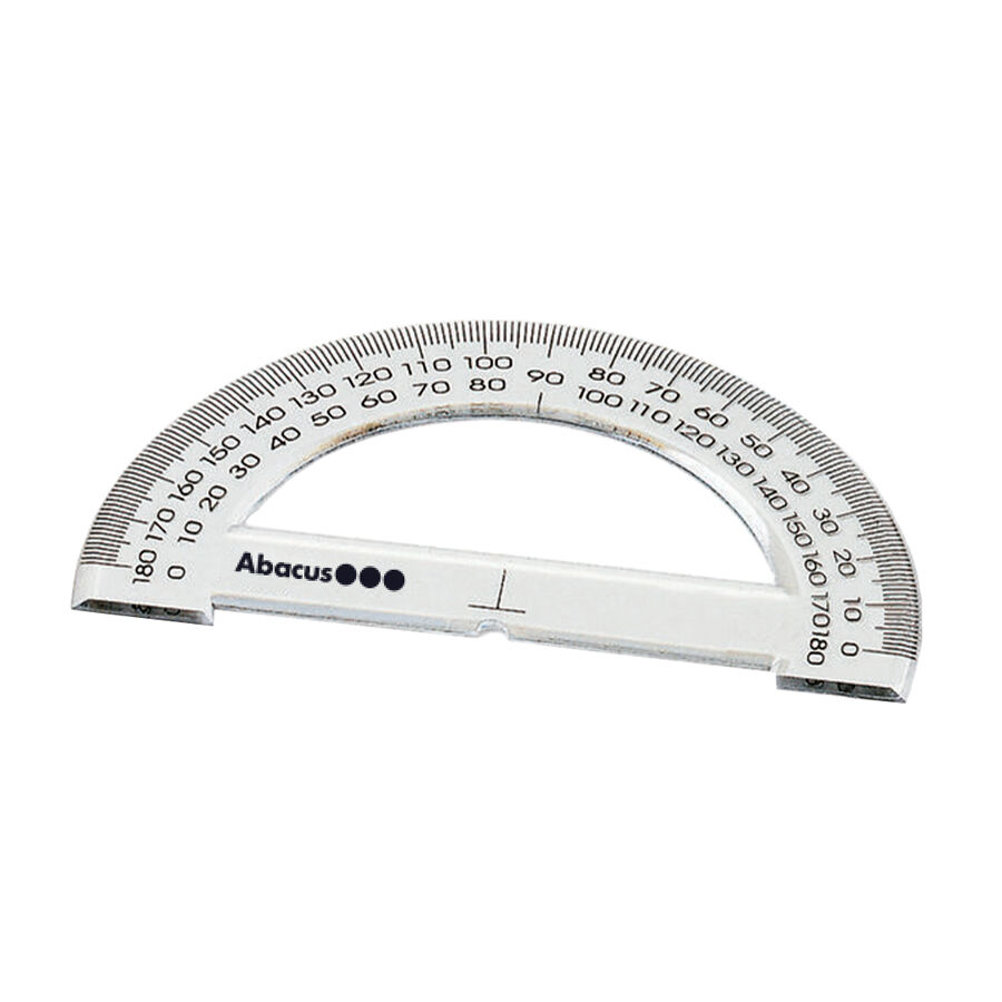 Transportador d&rsquo;angles escolar Abacus 15cm