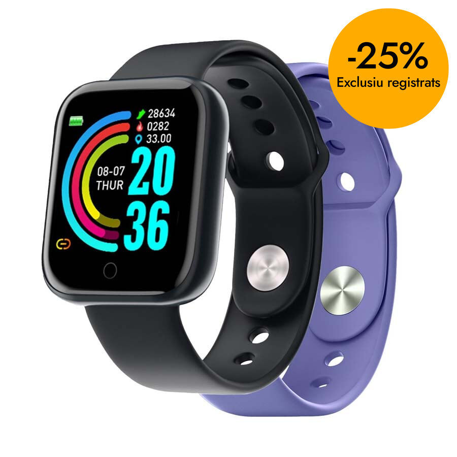 Smartband 2 corretges Celly lila