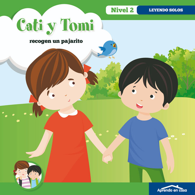 Aprendo en casa Cati y Tomi - Recogen un pajarito