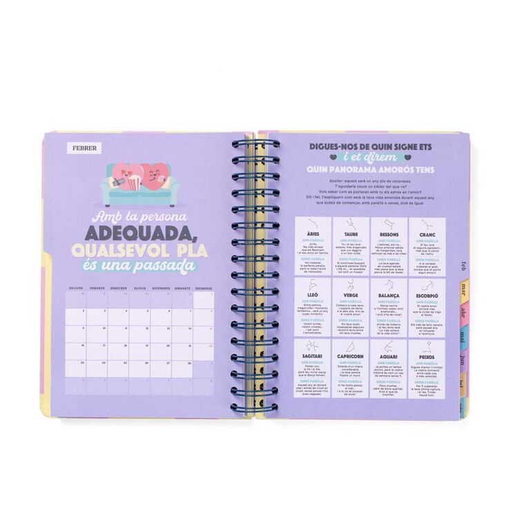 Agenda escolar Mr. Wonderful Wonder dia/pàg cat 2025-26 Gran dia a la vista