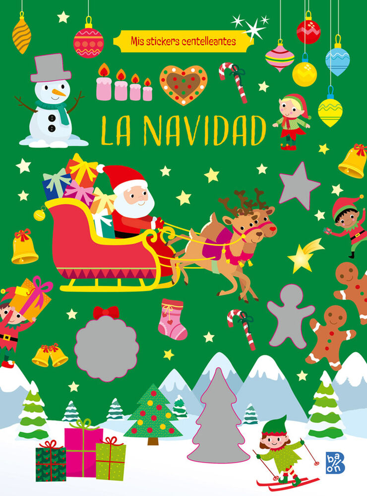 Mis stickers centelleantes - La Navidad