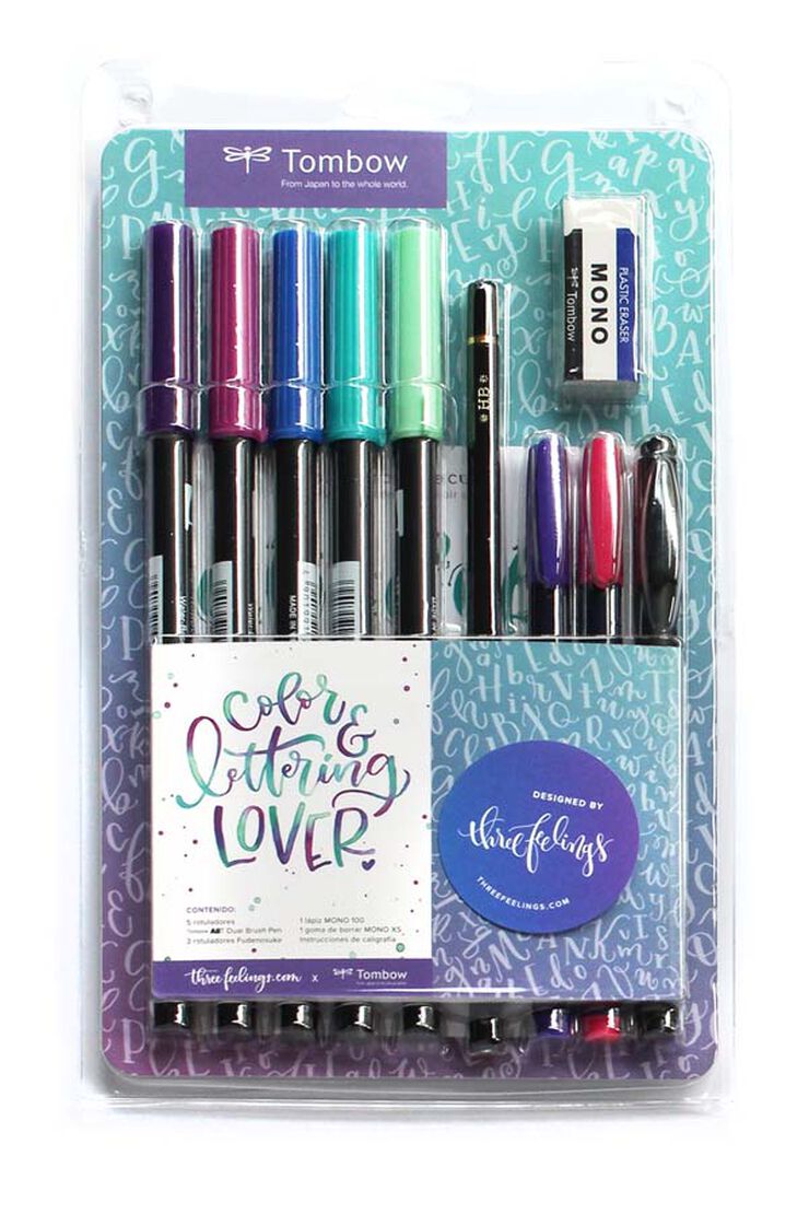 Lettering Tombow Set Edition Threefeelings