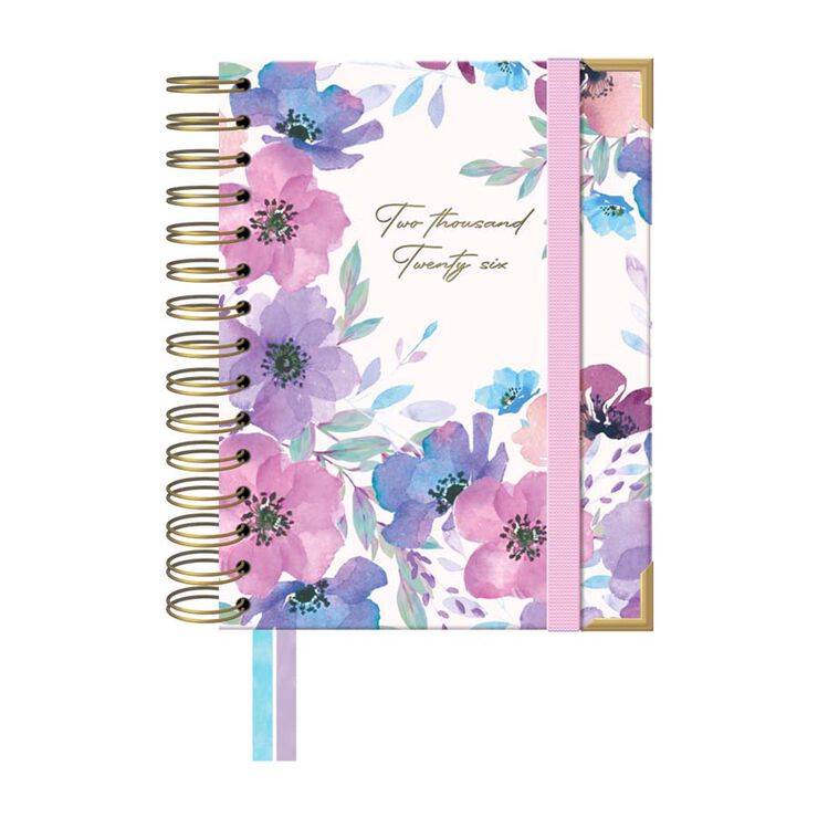 Agenda espiral Takenote A6 setm/vista mult 2026 Carla