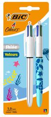 Bolígrafo 4 Colores Bic Shine + Velvet 2u Bolígrafo 4 Colores Bic Shine + Velvet 2u