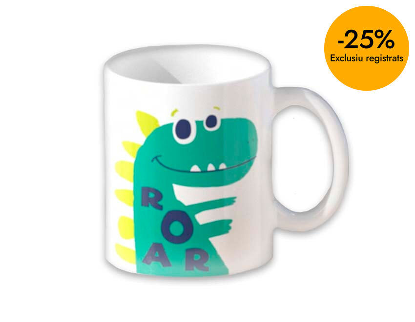 Tassa de cer&agrave;mica blanca Fontorpin