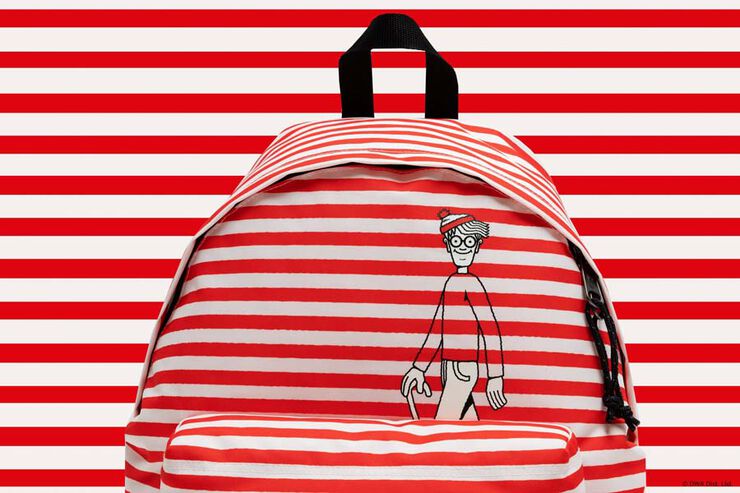 Mochila Eastpak Padded Wally Rayas
