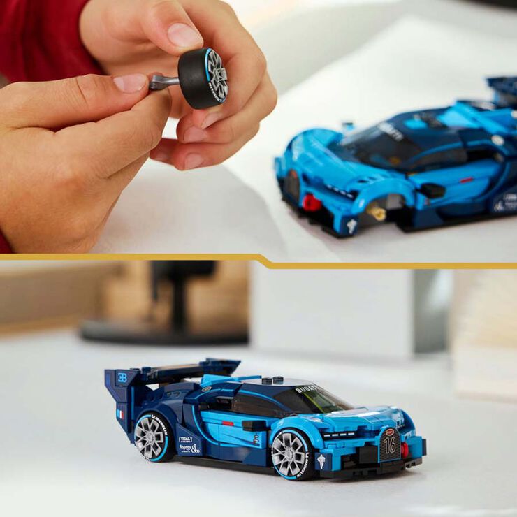 LEGO&reg; Speed Champions Coche Hiperdeportivo Bugatti Vision GT 77253