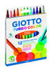 Rotuladores de colores Giotto Turbo Color 12 colores