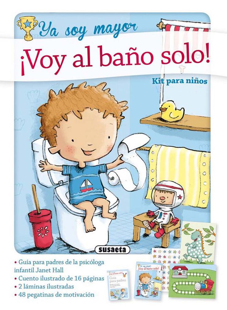 ¡Voy al baño solo!