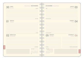 Agenda Escolar Dohe Espiral A5 sem/vista castellano 2026-2027 Verde Premium