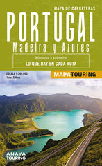 Mapa de carreteras de Portugal, Madeira y Azores 1:340.000 - (desplegable) Mapa de carreteras de Portugal, Madeira y Azores 1:340.000 - (desplegable)