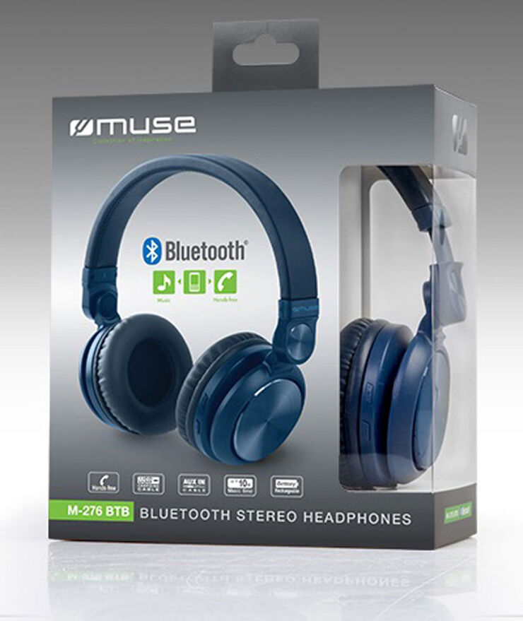Auriculares Muse Díadema Bluetooth Auriculares Muse Díadema Bluetooth