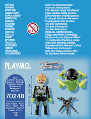 Playmobil City Agente con Dron 70248