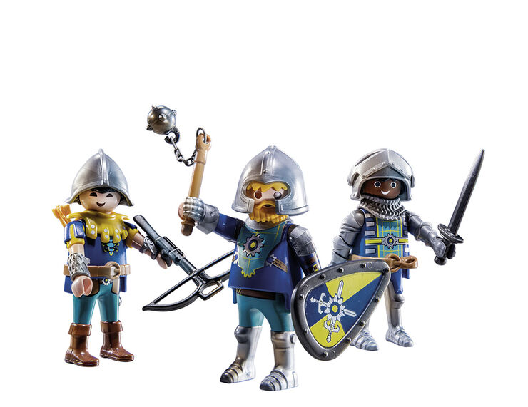 Playmobil Novelmore Set de 3 Caballeros de Novelmore 70671