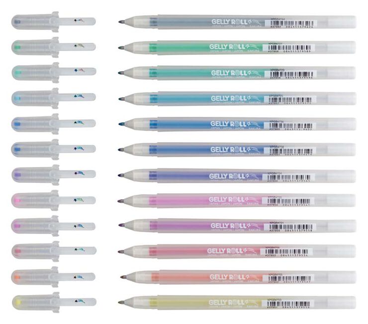 Retoladors Sakura Gelly Roll Stardust 12 colors