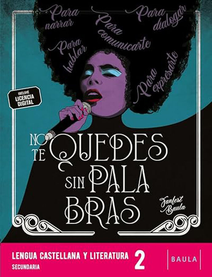 Lengua castellana y literatura 2&ordm; Secundaria Libro alumno Fanfest